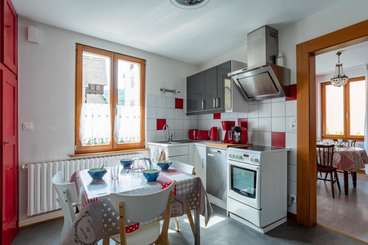 Gite Au Coeur Du Vieux Kaysersberg - Parking Prive & Wifi 外观 照片