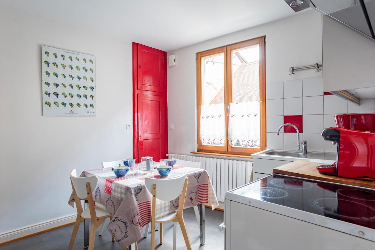 Gite Au Coeur Du Vieux Kaysersberg - Parking Prive & Wifi 外观 照片